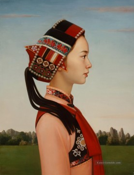 Ashima chinesisches Mädchen Ölgemälde